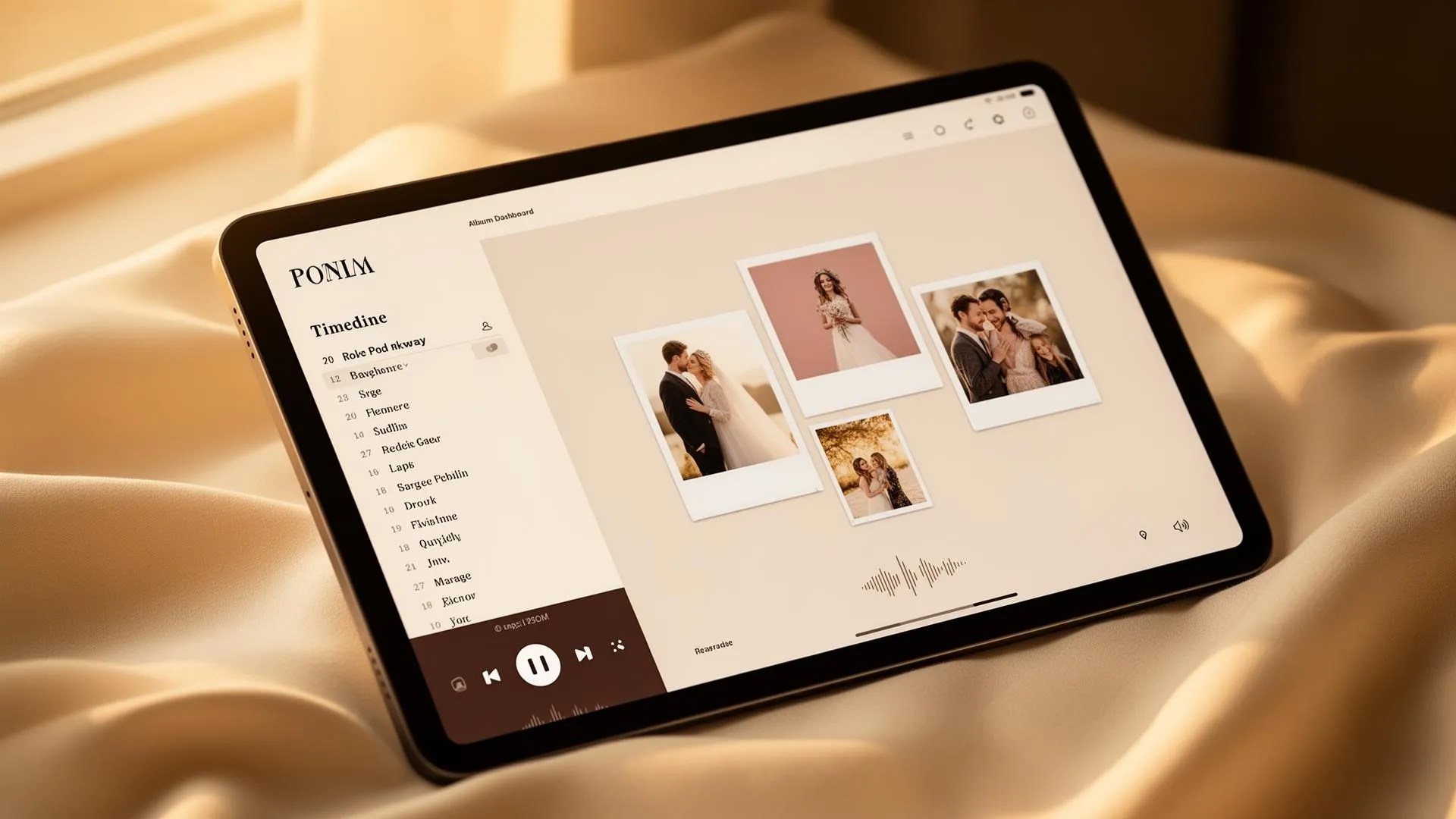 Música personalizada Eternizado — app com a sua história virada canção